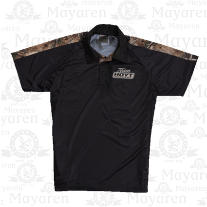 Hoyt CAMO TRIM POLO衫