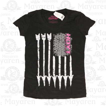 Hoyt Ladies Archery Flag Tee T恤